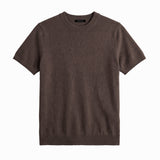 CLEAN KNIT TEE BROWN