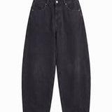 DENIM URBAN BALOON BLACK RAW