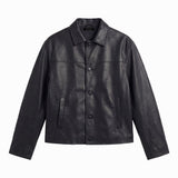NIGHTFALL LEATHER JACKET BLACK