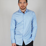 CAMICIA ELEGANT AZZURRA