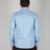 CAMICIA ELEGANT AZZURRA
