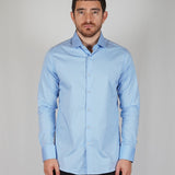 CAMICIA ELEGANT AZZURRA