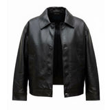 BLACK SILVER LOGO BOMBER