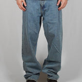 OVERSIZED STONE WASHED DENIM