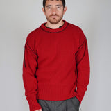 SWEATER REVERSE RED