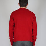 SWEATER REVERSE RED