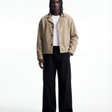 NIGHTFALL LEATHER JACKET SAND