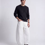 DENIM URBAN BALOON WHITE