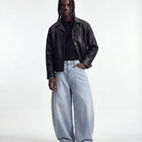 DENIM URBAN BALOON LIGHT BLUE