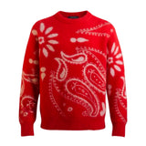 SWEATER MOHAIR PAISLEY