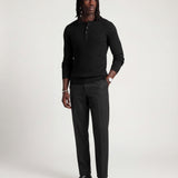 LONG CRAFTED TEE BLACK