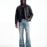 FLARE DENIM CLASSIC BLUE