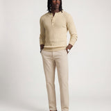 LONG CRAFTED TEE SAND