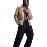 URBAN LEATHER JACKET SAND