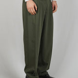 ELEGANT FOREST GREEN PANTS
