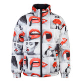 PUFFER RED LIPS