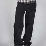 OVERSIZED STONE WASHED DENIM