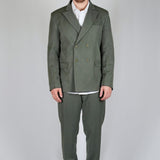 ABITO DOPPIOPETTO VERDE SALVIA