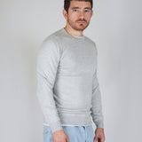 GIROCOLLO IN MAGLIA GRIGIO