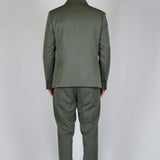 ABITO DOPPIOPETTO VERDE SALVIA