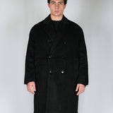 BLACK SILVER LOGO BOMBER