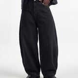 DENIM URBAN BALOON BLACK RAW