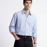 LINE SHIRT LIGHT BLUE