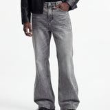 FLARE DENIM CLASSIC GREY