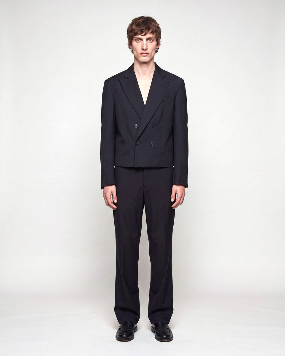 ABITO CROP BLACK full body frontale