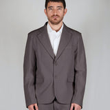 ABITO MONOPETTO MARRONE