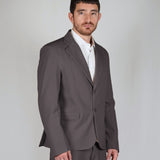 ABITO MONOPETTO MARRONE