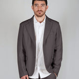 ABITO MONOPETTO MARRONE