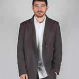 COMPLETO DOPPIOPETTO MARRONE