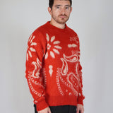 SWEATER MOHAIR PAISLEY
