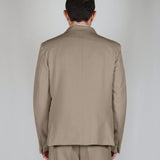 ABITO MONOPETTO CHAMPAGNE