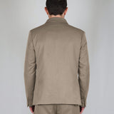 ABITO DOPPIOPETTO CHAMPAGNE