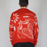 SWEATER MOHAIR PAISLEY