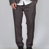 ABITO MONOPETTO MARRONE