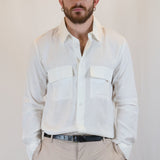 CAMICIA IN LINO BIANCA