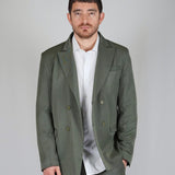 ABITO DOPPIOPETTO VERDE SALVIA