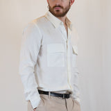 CAMICIA IN LINO BIANCA