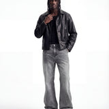 FLARE DENIM CLASSIC GREY