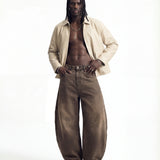 DENIM URBAN BALOON BROWN