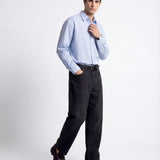 LINE SHIRT LIGHT BLUE