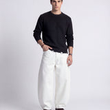 DENIM URBAN BALOON WHITE
