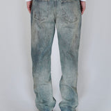 OVERSIZED STONE WASHED DENIM
