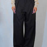 ELEGANT OVER PANT BLACK