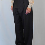 ELEGANT OVER PANT BLACK
