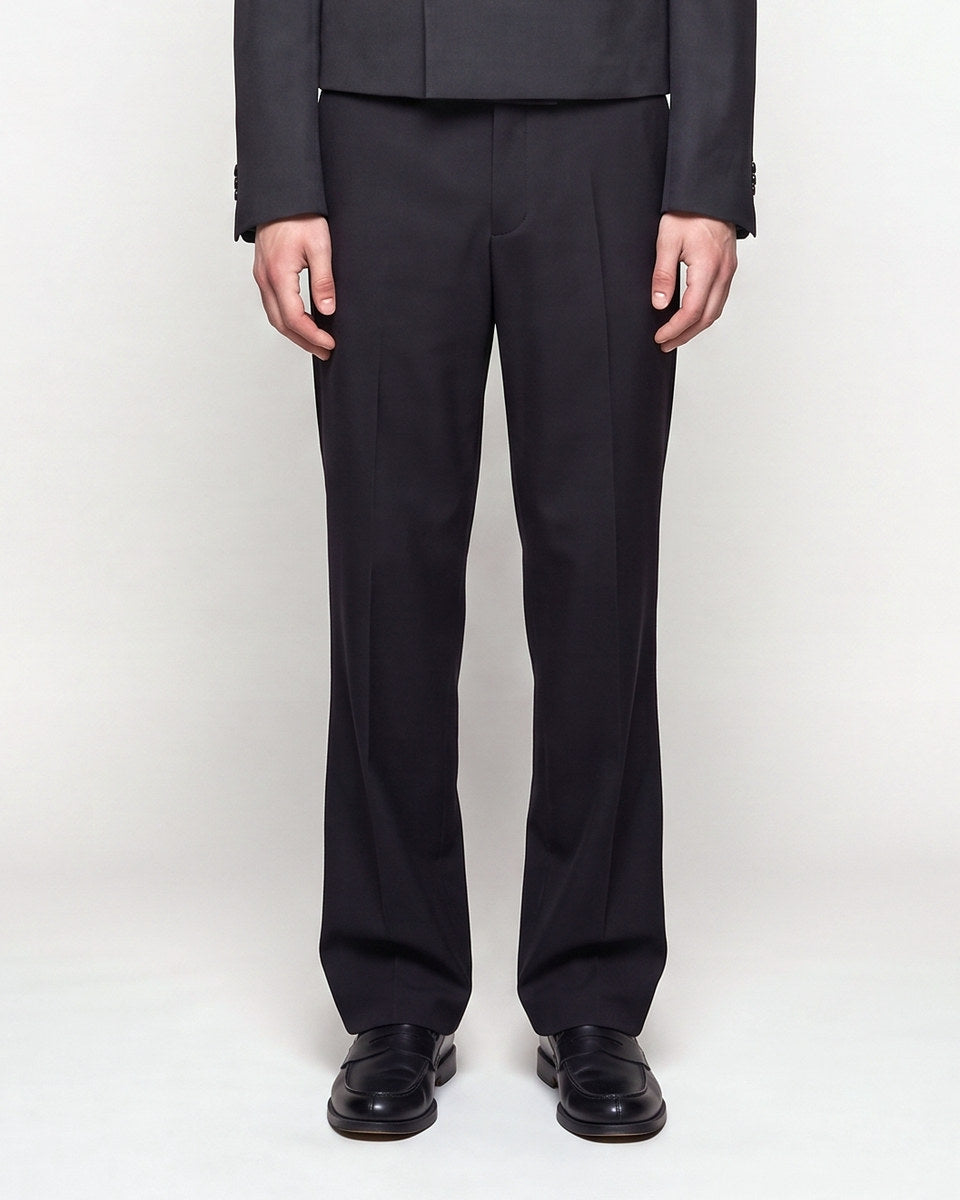 ABITO CROP DOPPIOPETTO DARK GREY crop pantalone frontale