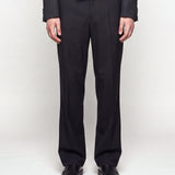ABITO CROP DOPPIOPETTO DARK GREY crop pantalone frontale